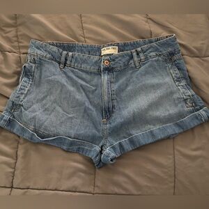Free People Classic Blue Jean Shorts